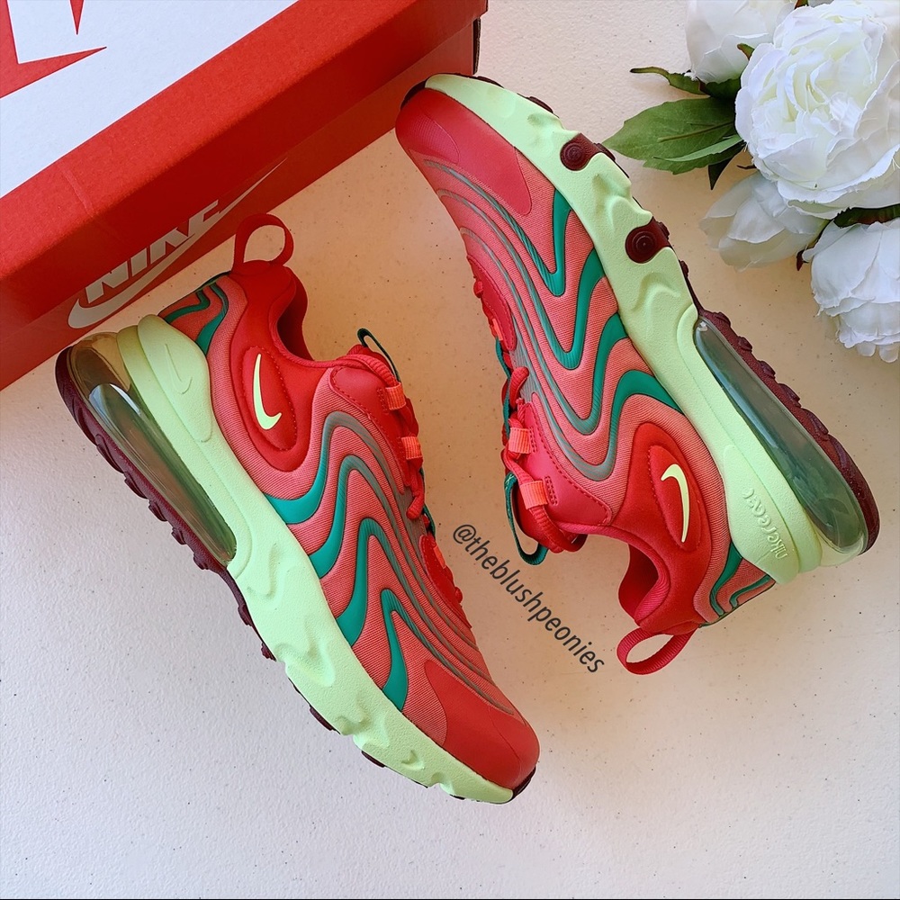 Nike Air Max 270 React ENG Watermelon NWT - Picture 7 of 14